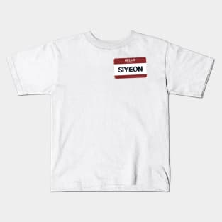 My Bias is Siyeon Kids T-Shirt